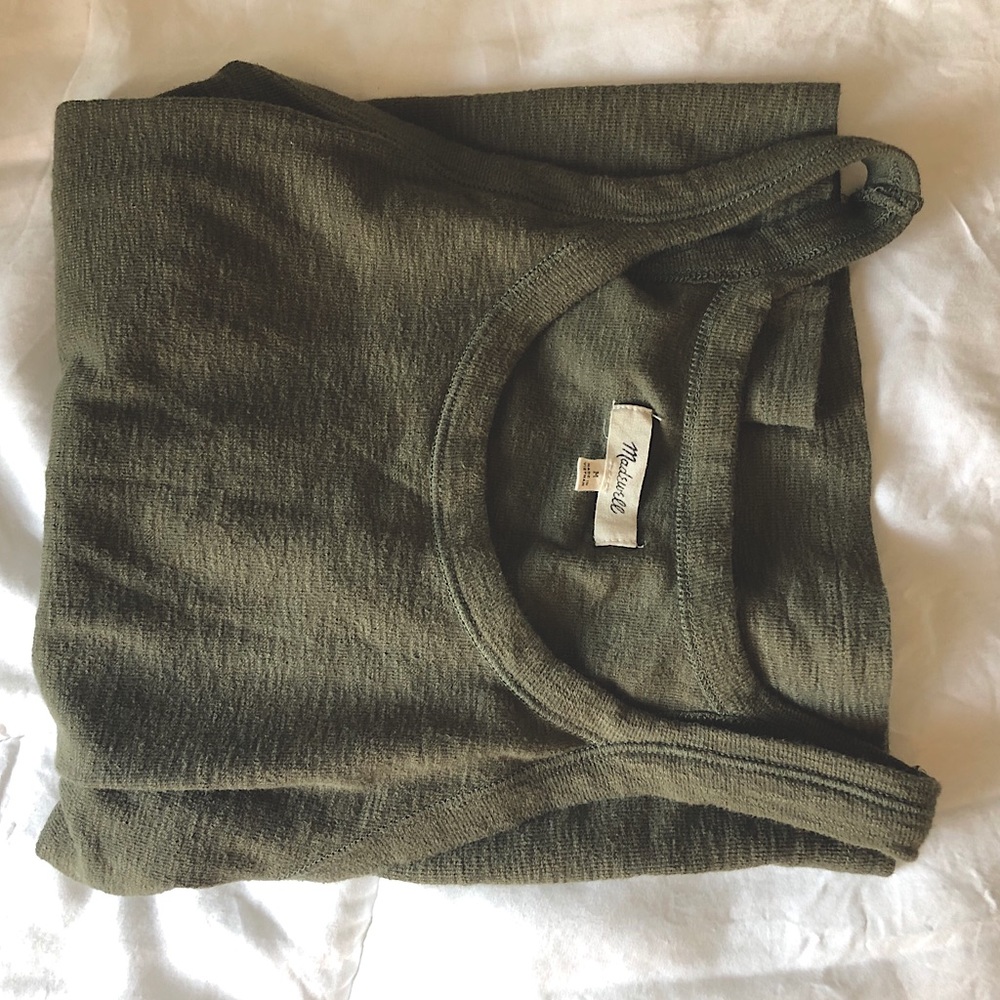 Madewell high cut tank top